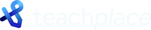 logo teachplace blanco@4x